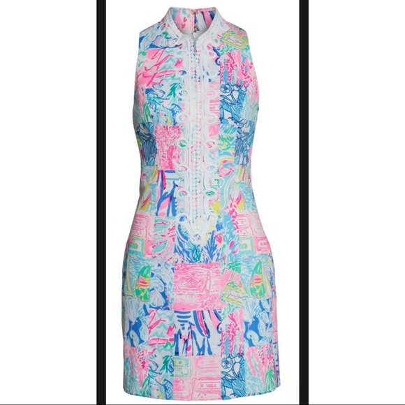 LILLY PULITZER Alexa shift summer shift dress - Picture 7 of 9